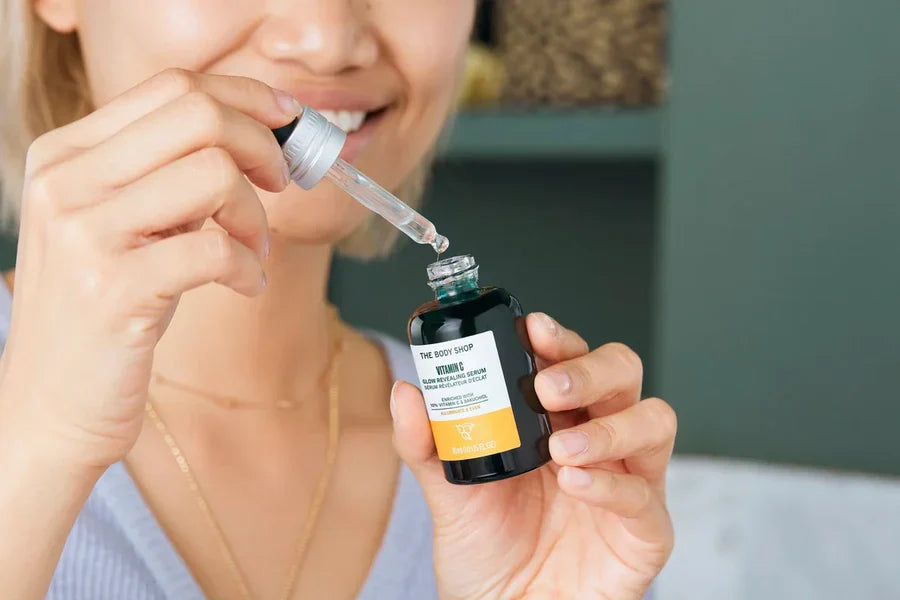 THE BODY SHOP ビタミンC トナー＆クリーム＆セラムセット Amazon.co.jp: ザボディショップ [公式] C10 グロウ セラム 30ml