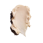 Beige cream swatch on a white background