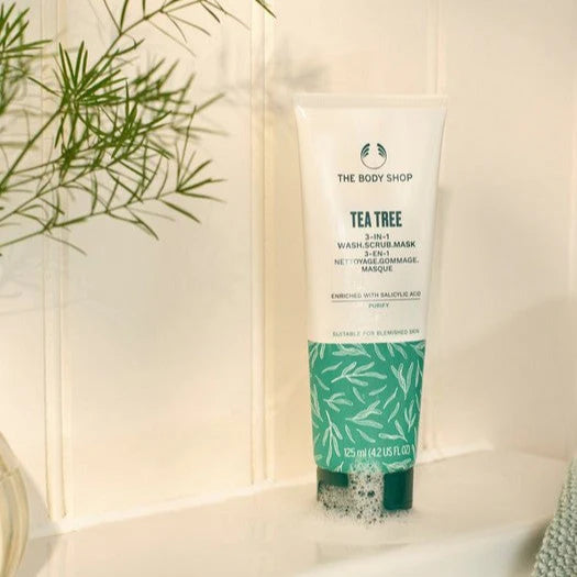 Tea Tree 3-in-1 Wash, Scrub & Mask 2