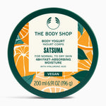 The body shop satsuma body yogurt product image on a white background