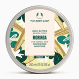 the body shop body butter moringa product image on a white background