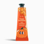 Tube of Sugar Pumpkin hand balm on a white background