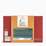The Body Shop Almond Milk Essentials gift set packaging on a white background