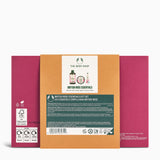 The Body Shop British Rose Essentials gift set packaging on a white background