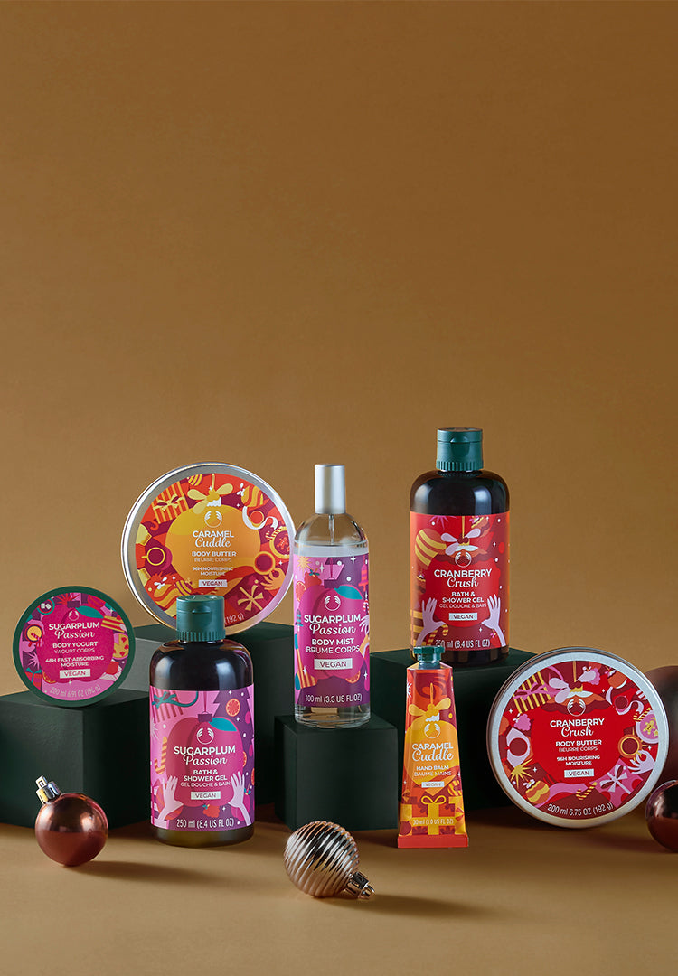 Sweet and rich, festive body care is back!
