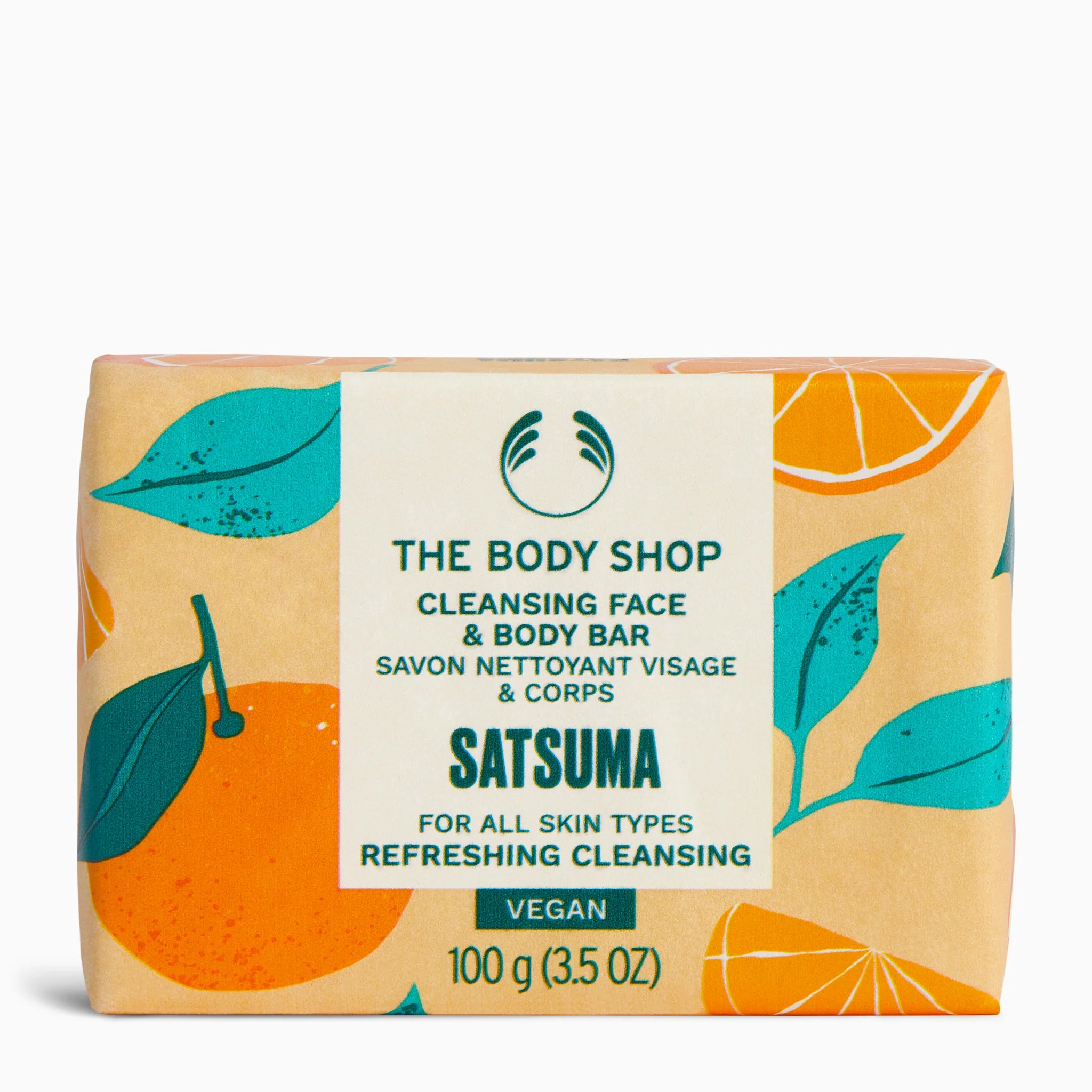 Satsuma Cleansing Face & Body Bar main