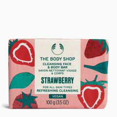 Strawberry Cleansing Face & Body Bar main
