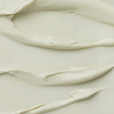 Close up swatch of a light cream cream 