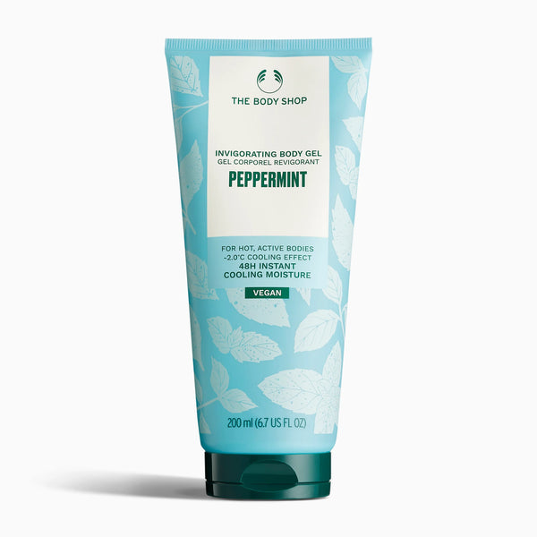 Peppermint Invigorating Body Gel – The Body Shop