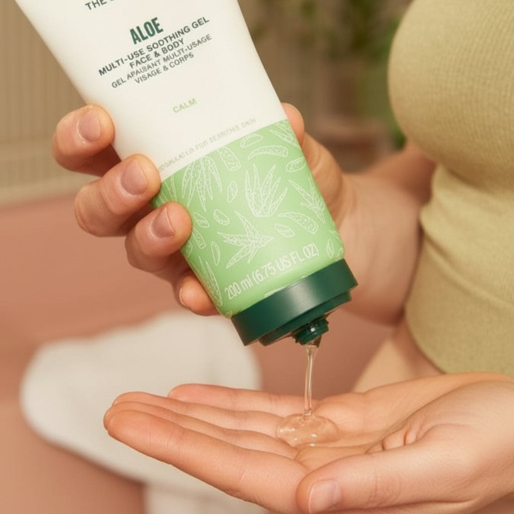 Aloe Multi-use Soothing Face & Body Gel Lifestyle