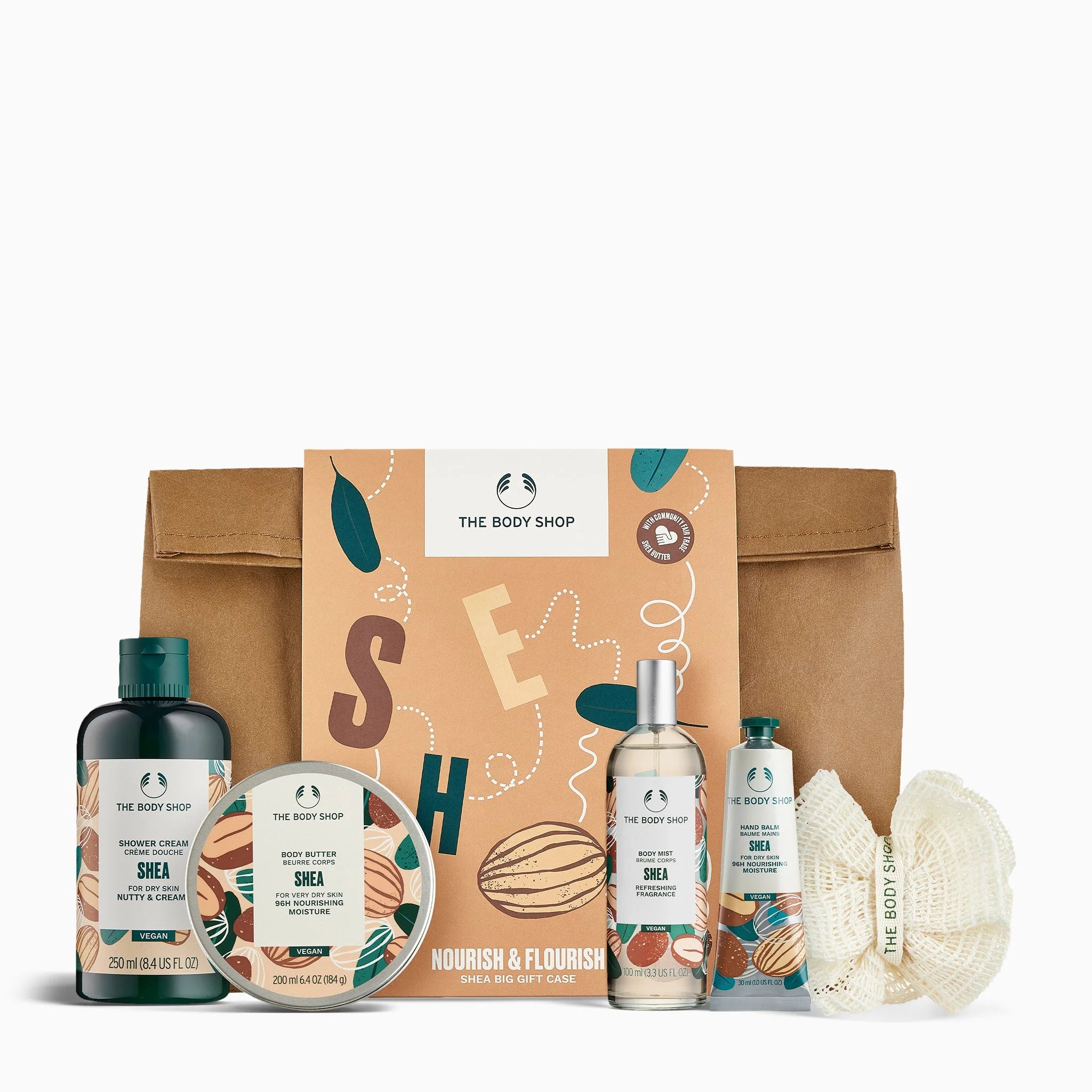 Nourish & Flourish Shea Big Gift Bag main