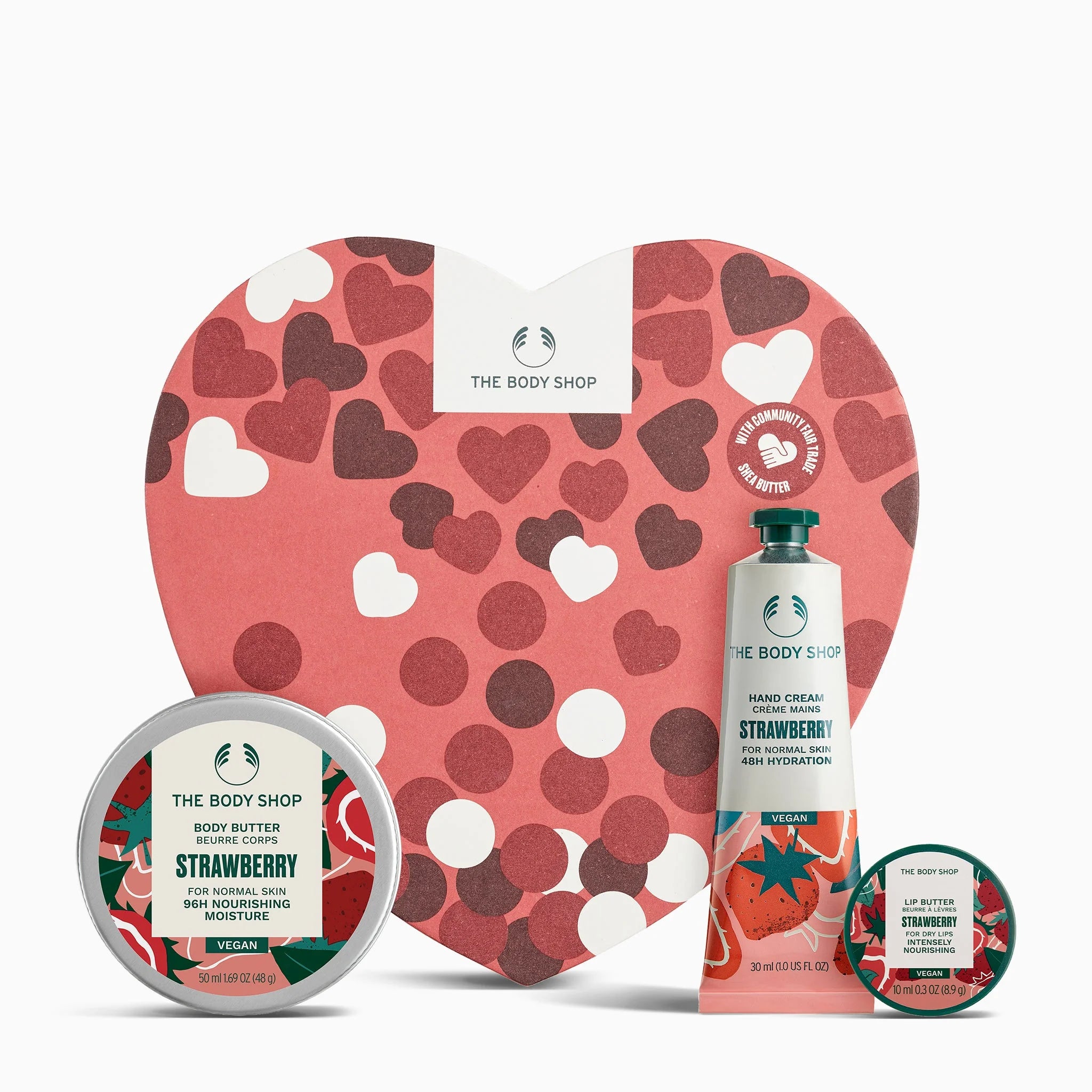 The Sweetest Strawberry Heart Gift Box main