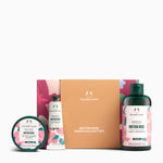 The Body Shop British Rose Essentials gift set on a white background