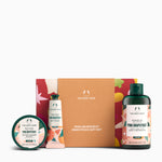The Body Shop Pink Grapefruit Essentials Gift Set on a white background