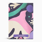 Gift box with abstract design and 'White Musk Collection' text on a white background