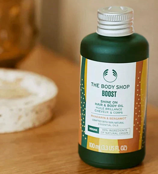 Boost Shine On Hair & Body Oil 2