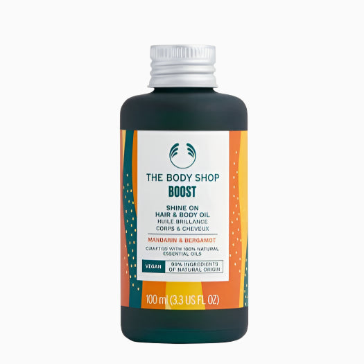 Boost Shine On Hair & Body Oil main