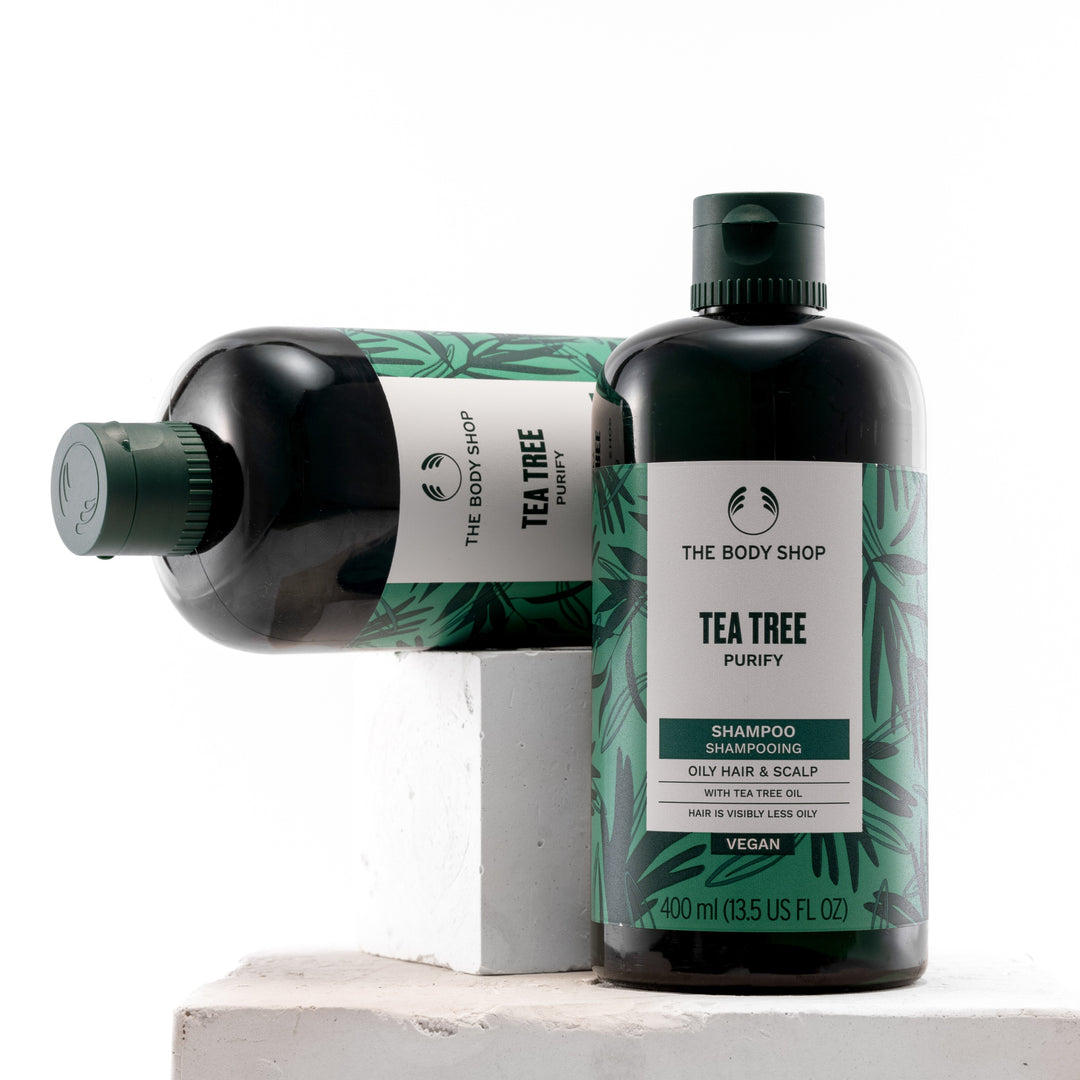 Tea Tree Purifying & Balancing Shampoo – The Body Shop
